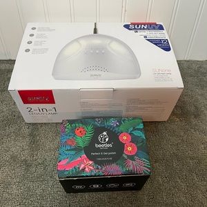LED/UV Lamp with 6 Gel Polishes